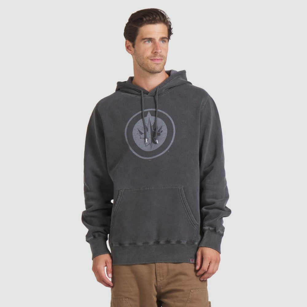 Winnipeg Jets Fanatics Made in Canada Pullover Hoodie - Black | US 202144511