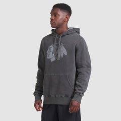 Chicago Blackhawks Fanatics Made in Canada Pullover Hoodie - Black | US 202144514
