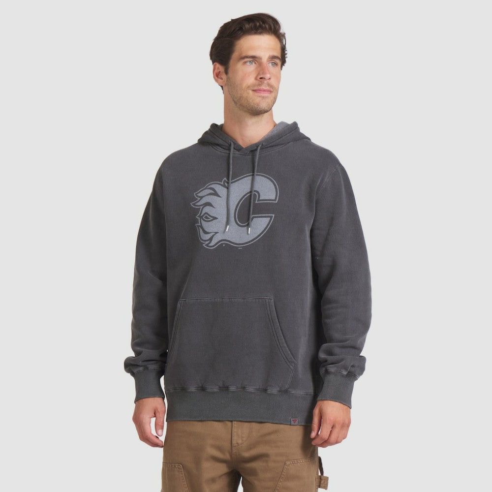 Calgary Flames Fanatics Made in Canada Pullover Hoodie - Black | US 202144515