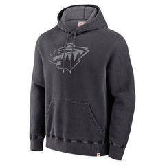 Minnesota Wild Fanatics Made in Canada Pullover Hoodie - Black | US 202144516