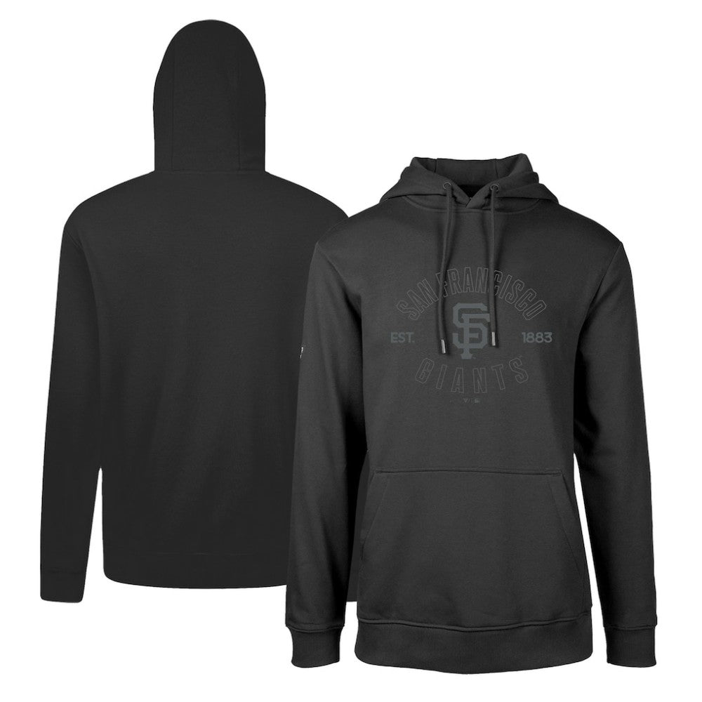 San Francisco Giants Levelwear Podium Abyssal Pullover Hoodie - Black Hoodies
