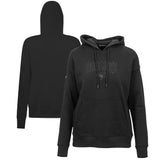 Toronto Blue Jays Levelwear Women's Adorn Darkmoon Pullover Hoodie - Black Hoodies
