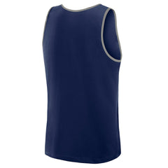 Dallas Cowboys Logo Athletic Unmatched Success Tank Top - Navy Tops