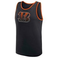 Cincinnati Bengals Logo Athletic Unmatched Success Tank Top - Black Tops