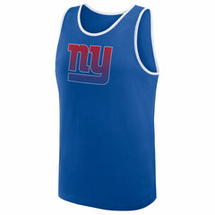 New York Giants Logo Athletic Unmatched Success Tank Top - Royal Tops