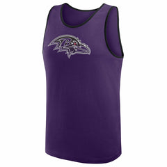 Baltimore Ravens Logo Athletic Unmatched Success Tank Top - Purple Tops