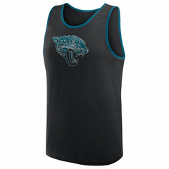 Jacksonville Jaguars Logo Athletic Unmatched Success Tank Top - Black Tops