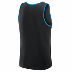 Carolina Panthers Logo Athletic Unmatched Success Tank Top - Black Tops