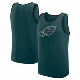 Philadelphia Eagles Logo Athletic Unmatched Success Tank Top - Green Tops