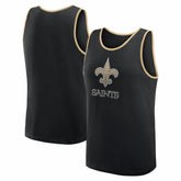 New Orleans Saints Logo Athletic Unmatched Success Tank Top - Black Tops