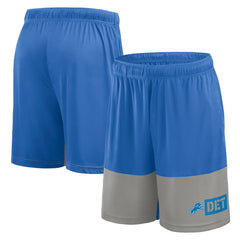 Detroit Lions Logo Athletic Best of the Best Shorts - Blue Shorts