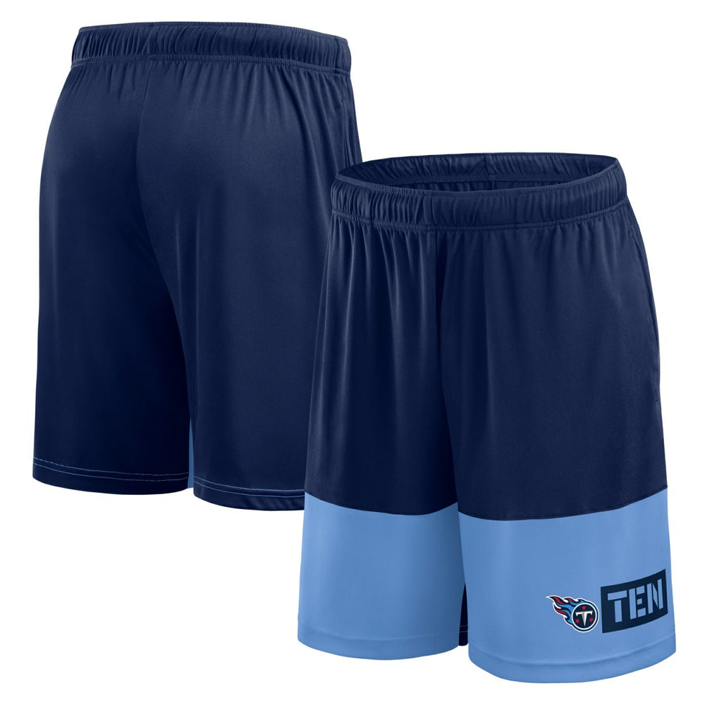 Tennessee Titans Logo Athletic Best of the Best Shorts - Navy Shorts