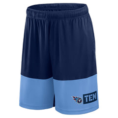 Tennessee Titans Logo Athletic Best of the Best Shorts - Navy Shorts
