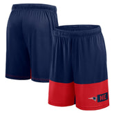 New England Patriots Logo Athletic Best of the Best Shorts - Navy Shorts