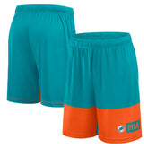 Miami Dolphins Logo Athletic Best of the Best Shorts - Aqua Shorts