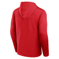 Kansas City Chiefs Logo Athletic Head Start Pullover Hoodie - Red Hoodies