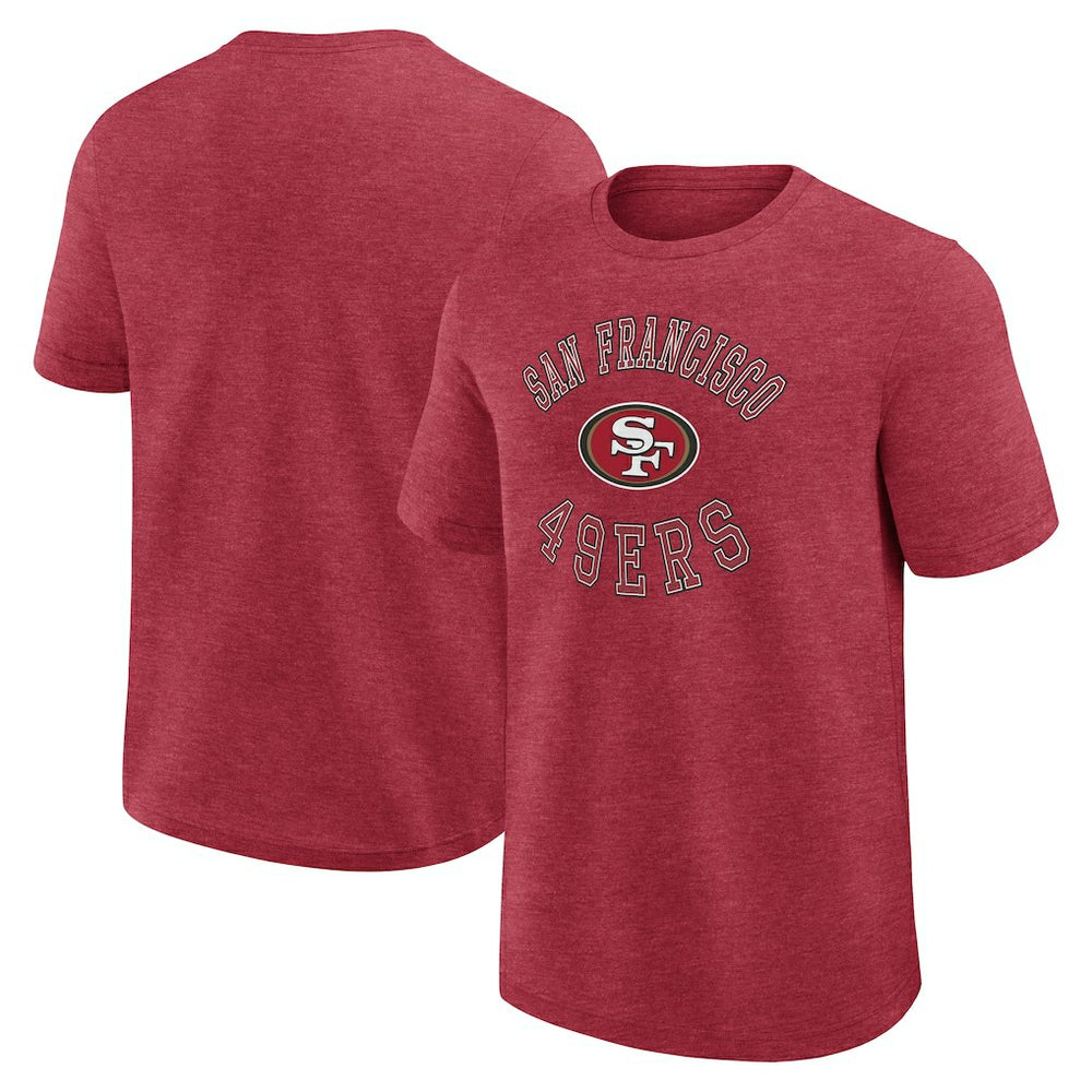 San Francisco 49ers Logo Athletic Success T-Shirt - Scarlet T-shirts