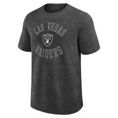 Las Vegas Raiders Logo Athletic Success T-Shirt - Heather Charcoal T-shirts