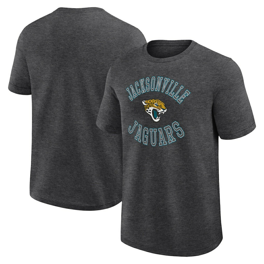 Jacksonville Jaguars Logo Athletic Success T-Shirt - Heather Charcoal T-shirts