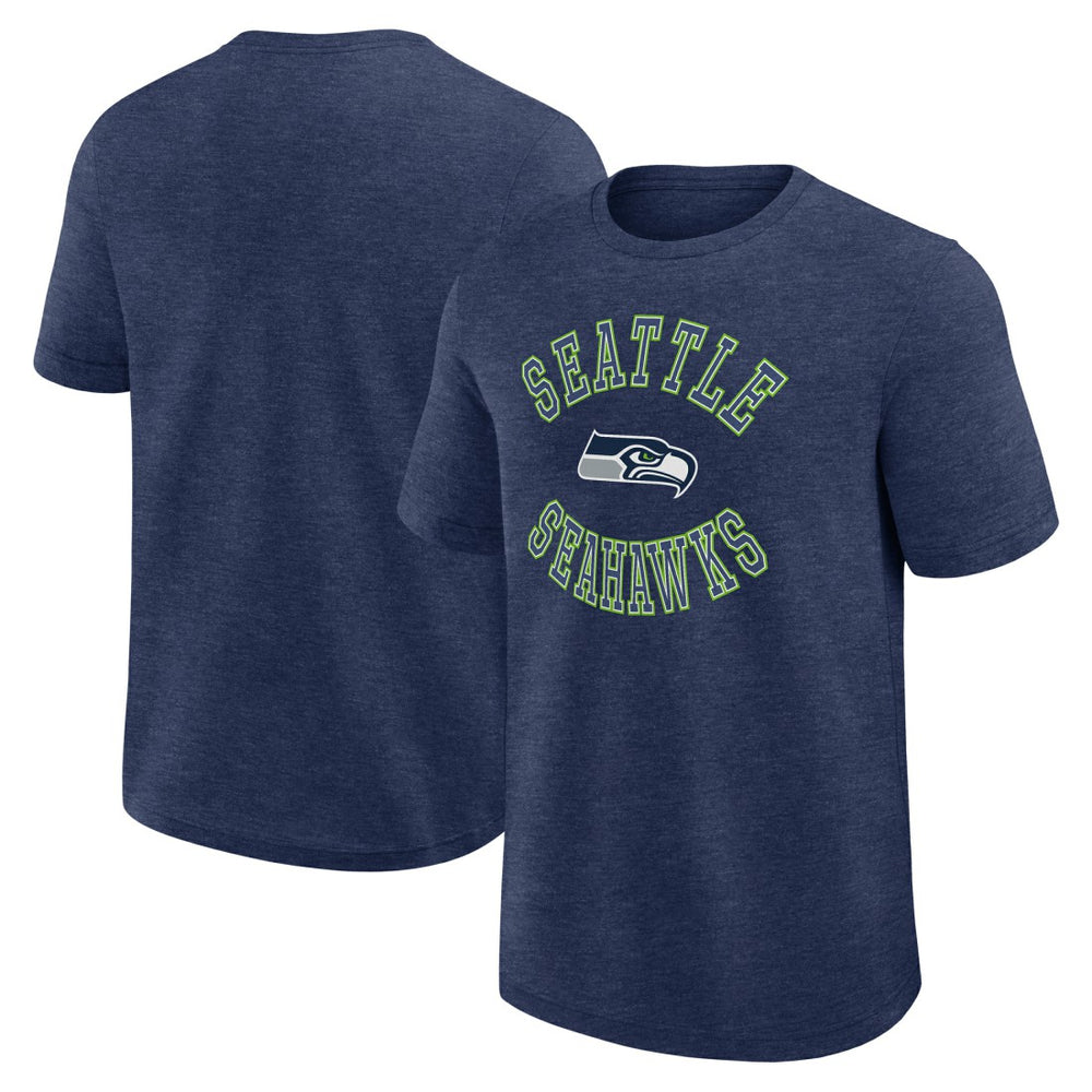 Seattle Seahawks Logo Athletic Success T-Shirt - College Navy T-shirts