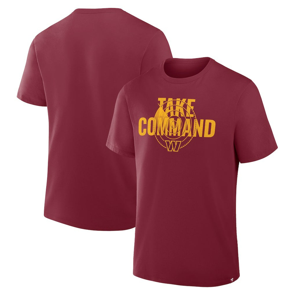 Washington Commanders Hometown True Favorite T-Shirt - Burgundy T-shirts