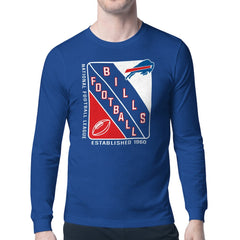 Buffalo Bills Starter Shield Logo Long Sleeve T-Shirt - Royal T-shirts