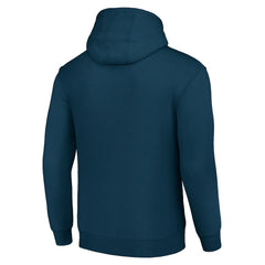 Denver Broncos Starter Shield Logo Pullover Hoodie - Navy Hoodies