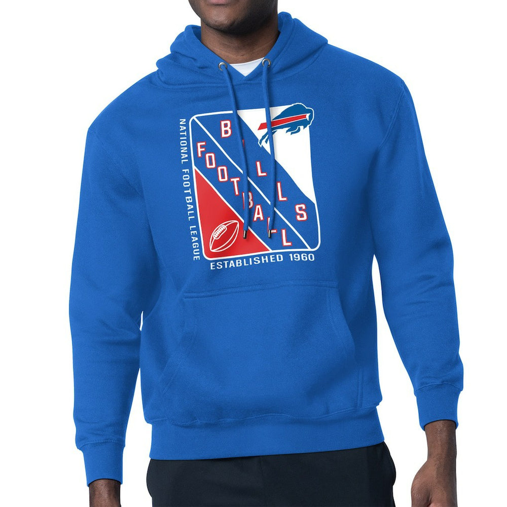 Buffalo Bills Starter Shield Logo Pullover Hoodie - Royal Hoodies
