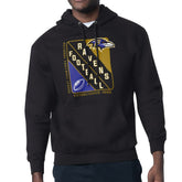 Baltimore Ravens Starter Shield Logo Pullover Hoodie - Black Hoodies