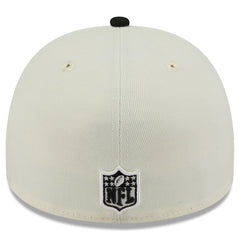 Cincinnati Bengals New Era 2025 NFL Draft A-Frame 59FIFTY Fitted Hat - Cream/Black Hats