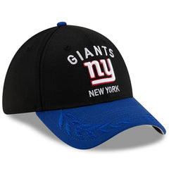 New York Giants New Era 2025 NFL Draft 39THIRTY Flex Hat - Black/Royal Hats