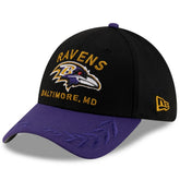 Baltimore Ravens New Era 2025 NFL Draft 39THIRTY Flex Hat - Black/Purple Hats