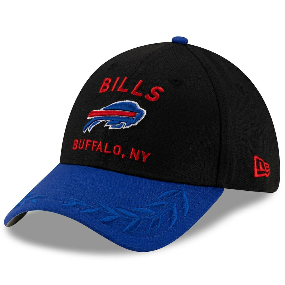 Buffalo Bills New Era 2025 NFL Draft 39THIRTY Flex Hat - Black/Royal Hats