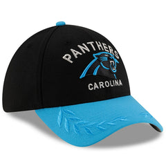 Carolina Panthers New Era 2025 NFL Draft 39THIRTY Flex Hat - Black/Blue Hats