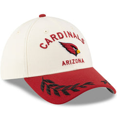 Arizona Cardinals New Era 2025 NFL Draft 39THIRTY Flex Hat - Cream/Cardinal Hats