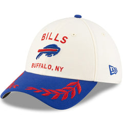 Buffalo Bills New Era 2025 NFL Draft 39THIRTY Flex Hat - Cream/Royal Hats