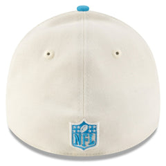Carolina Panthers New Era 2025 NFL Draft 39THIRTY Flex Hat - Cream/Blue Hats