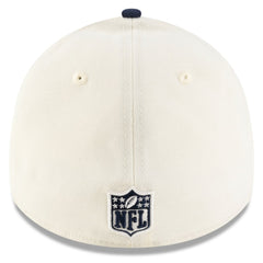 Tennessee Titans New Era 2025 NFL Draft 39THIRTY Flex Hat - Cream/Navy Hats