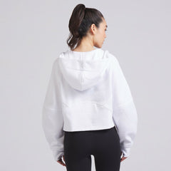 Vancouver Canucks lululemon Women's Scuba Oversized Half-Zip Hoodie - White | US 202151258