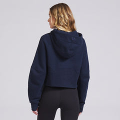Montreal Canadiens lululemon Women's Scuba Oversized Half-Zip Hoodie - True Navy | US 202151264