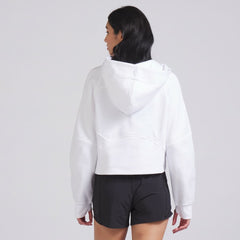 New York Rangers lululemon Women's Scuba Oversized Half-Zip Hoodie - White | US 202151267