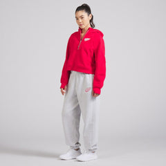 Detroit Red Wings lululemon Women's Scuba Oversized Half-Zip Hoodie - True Red | US 202151275