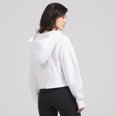 Detroit Red Wings lululemon Women's Scuba Oversized Half-Zip Hoodie - White | US 202151280