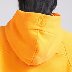 Edmonton Oilers lululemon Women's Scuba Oversized Half-Zip Hoodie - Tiger | US 202151281