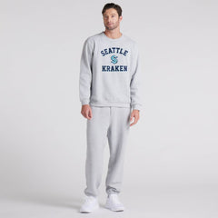 Seattle Kraken lululemon Steady State Crew - Heathered Core Ultra Light Grey | US 202151302