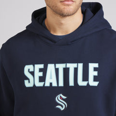Seattle Kraken lululemon Steady State Pullover Hoodie - True Navy | US 202151361