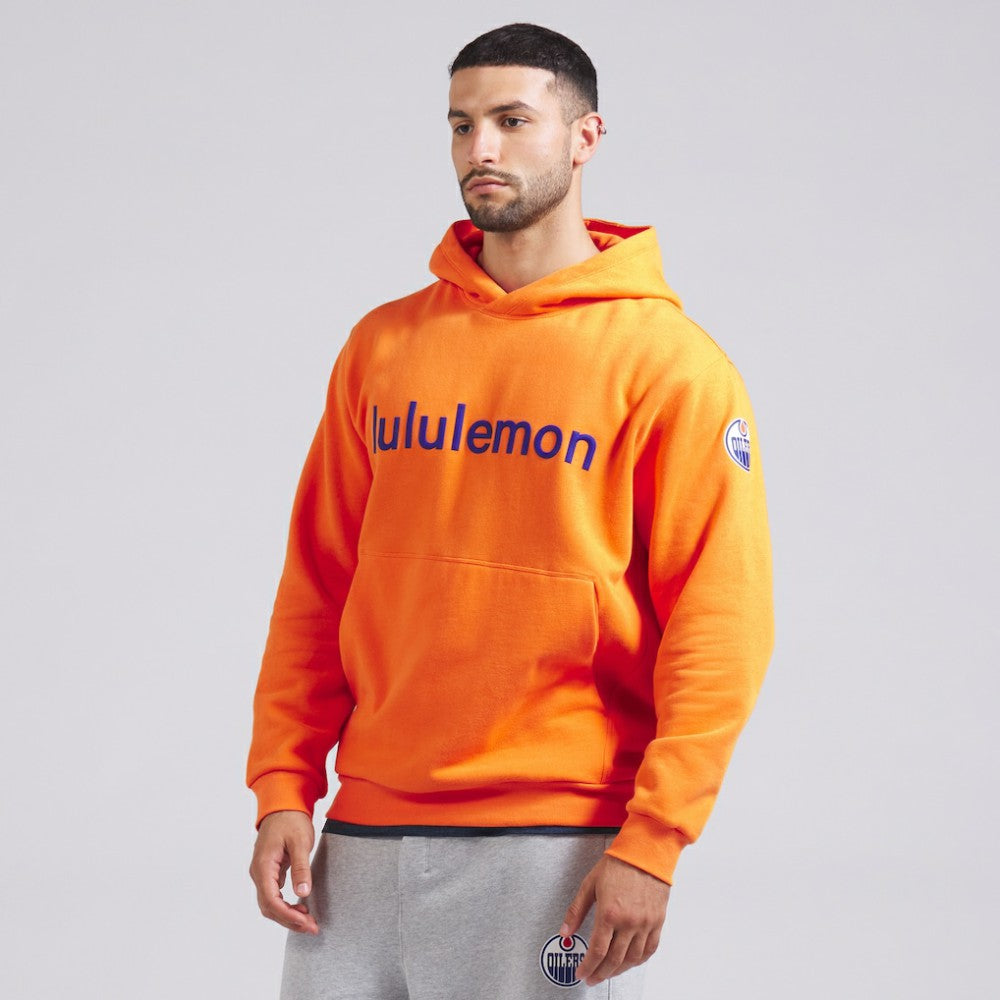 Edmonton Oilers lululemon Steady State Pullover Hoodie - Tiger | US 202151370