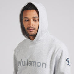 Seattle Kraken lululemon Steady State Pullover Hoodie - Heathered Silver Drop | US 202151377