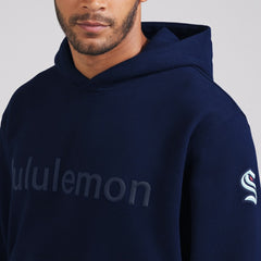 Seattle Kraken lululemon Steady State Pullover Hoodie - True Navy | US 202151378