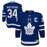 Auston Matthews Toronto Maple Leafs Youth Home Premier Player Jersey - Blue | US 202152563